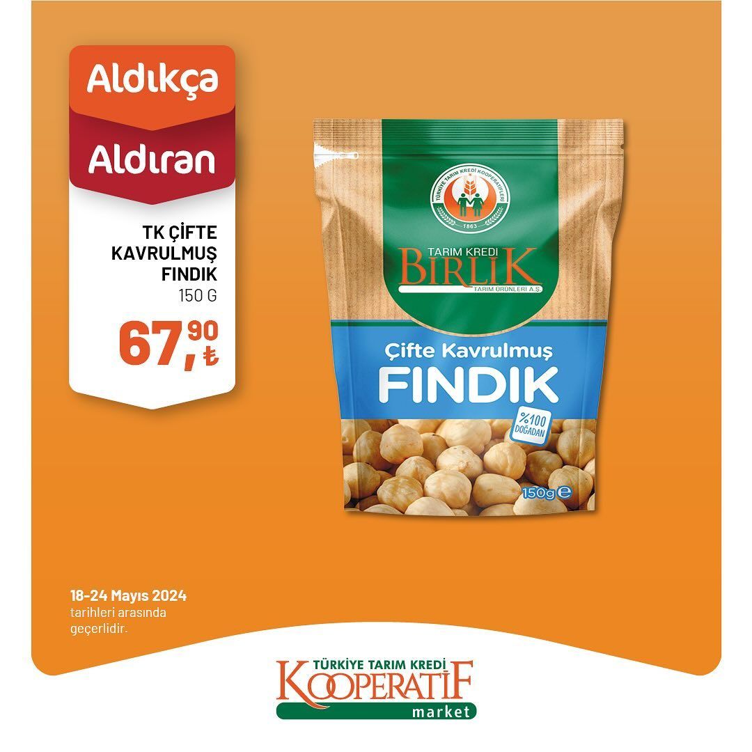 Tarım Kredi Market'te haftalık dev indirim! 21