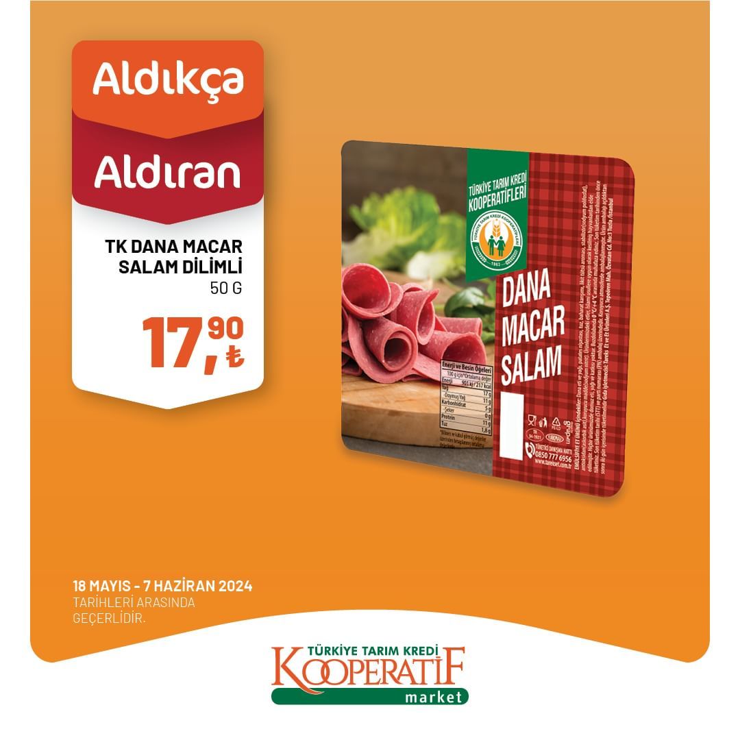 Tarım Kredi Market'te haftalık dev indirim! 26