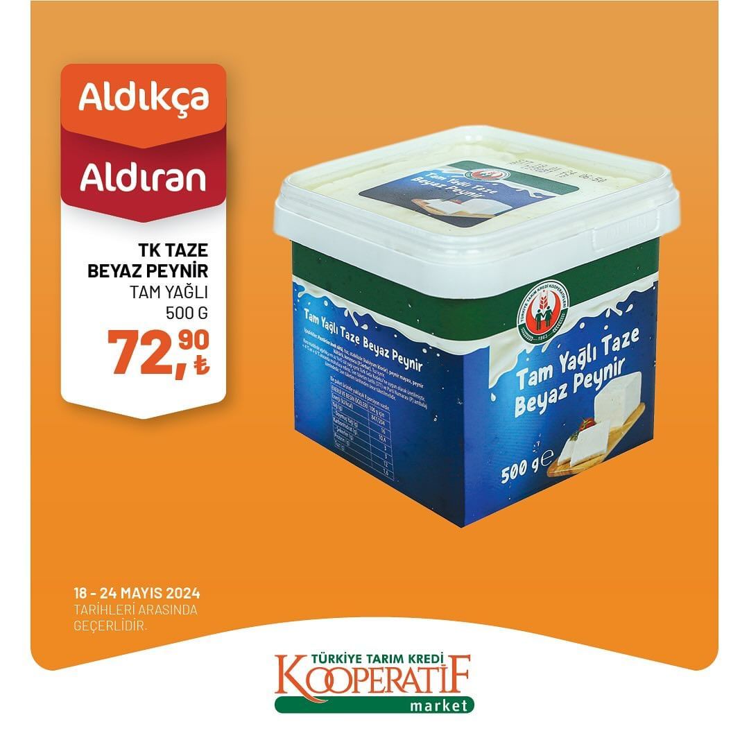 Tarım Kredi Market'te haftalık dev indirim! 34