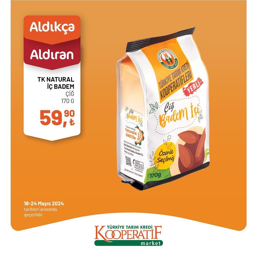 Tarım Kredi Market'te haftalık dev indirim! 38