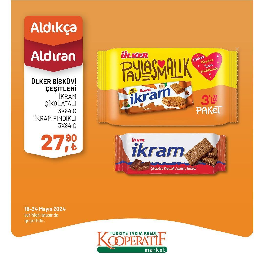 Tarım Kredi Market'te haftalık dev indirim! 42