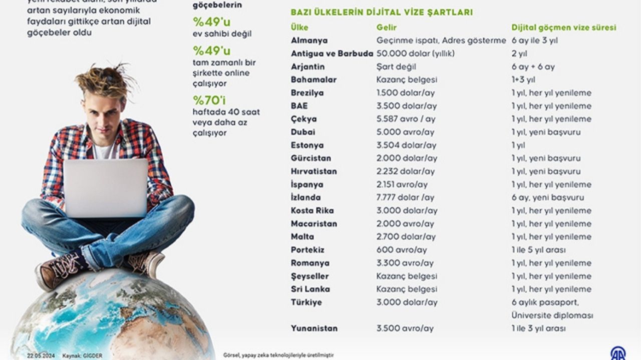 “Dijital Göçebeler” yılda 123 bin dolar kazanıyor! 14