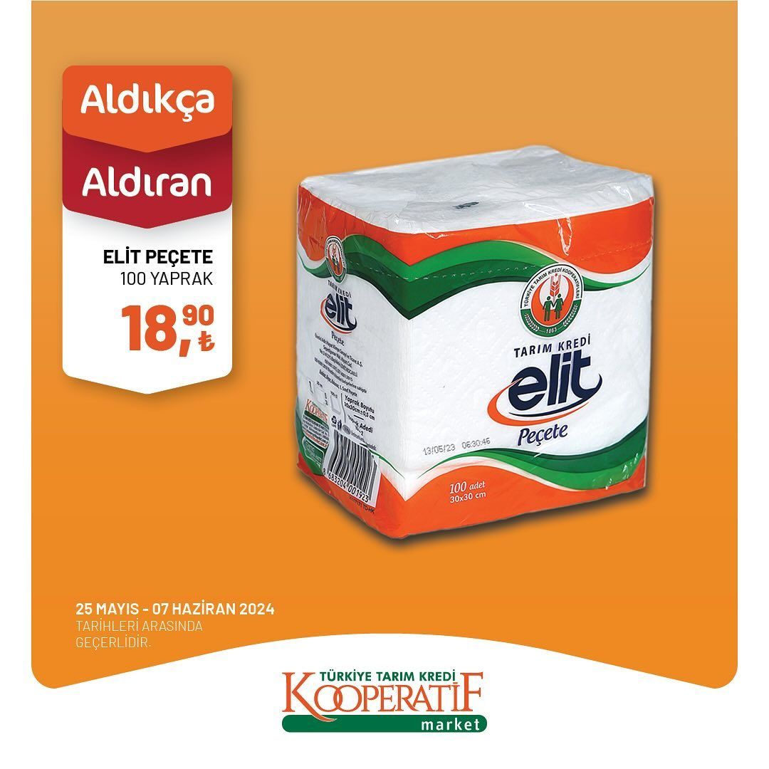 Tarım Kredi Market'ten bayram öncesi dev indirim! 37