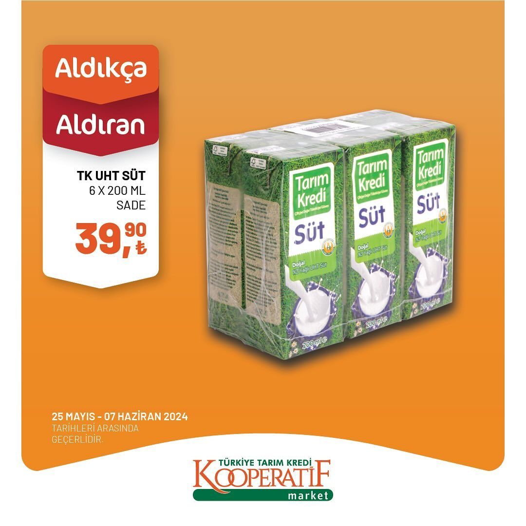 Tarım Kredi Market'ten bayram öncesi dev indirim! 40