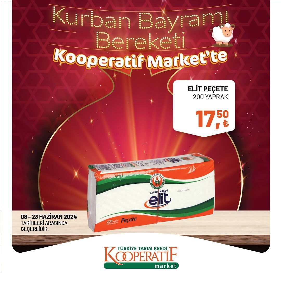 Tarım Kredi Market'ten bayram indirimi! 86