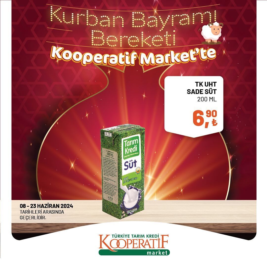 Tarım Kredi Market'ten bayram indirimi! 25