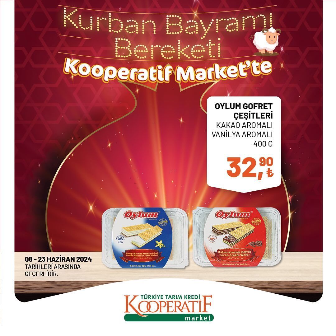 Tarım Kredi Market'ten bayram indirimi! 58
