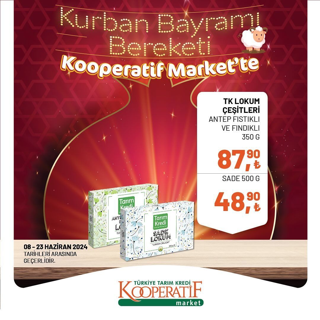 Tarım Kredi Market'ten bayram indirimi! 75