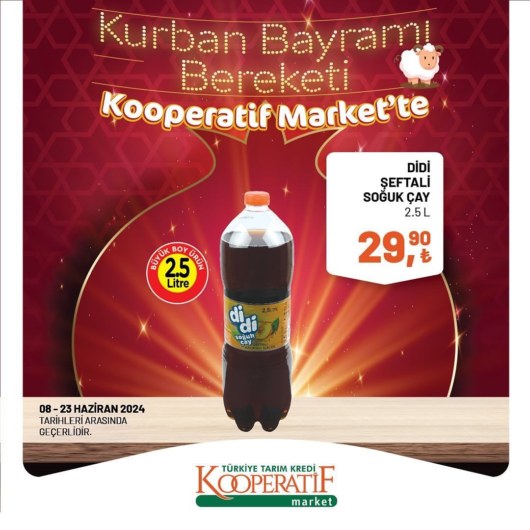 Tarım Kredi Market'ten bayram indirimi! 55