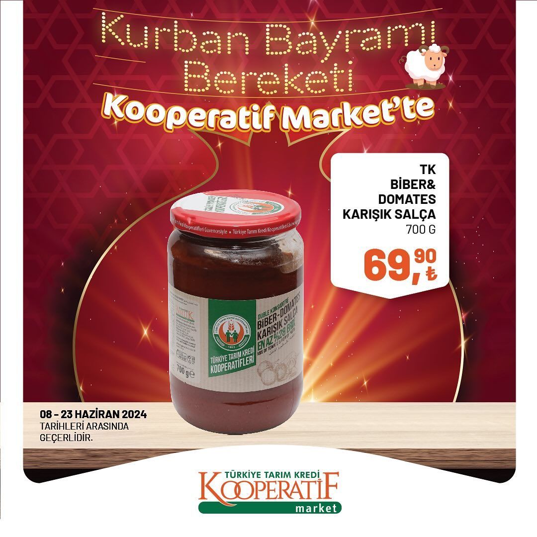 Tarım Kredi Market'ten bayram indirimi! 10