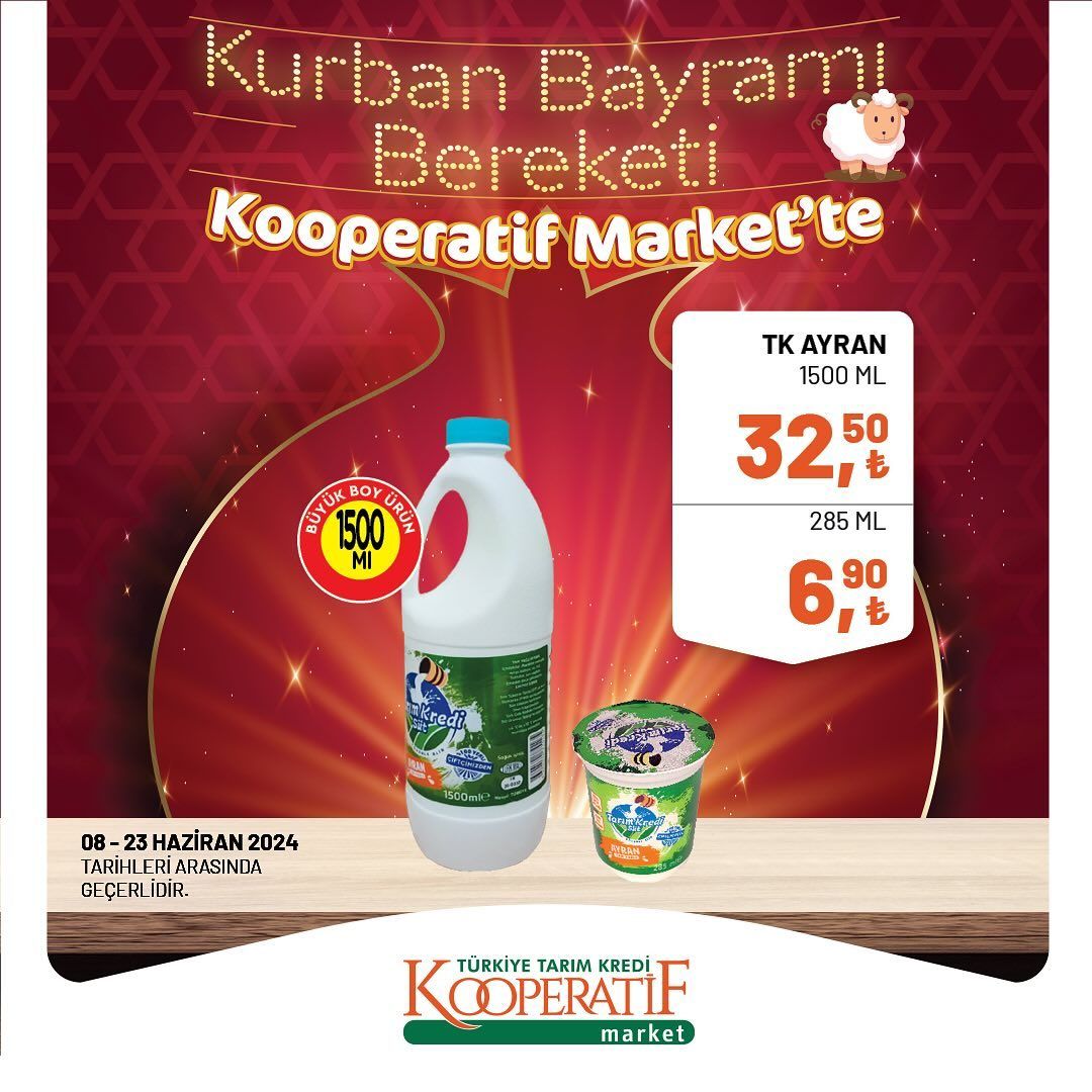 Tarım Kredi Market'ten bayram indirimi! 23