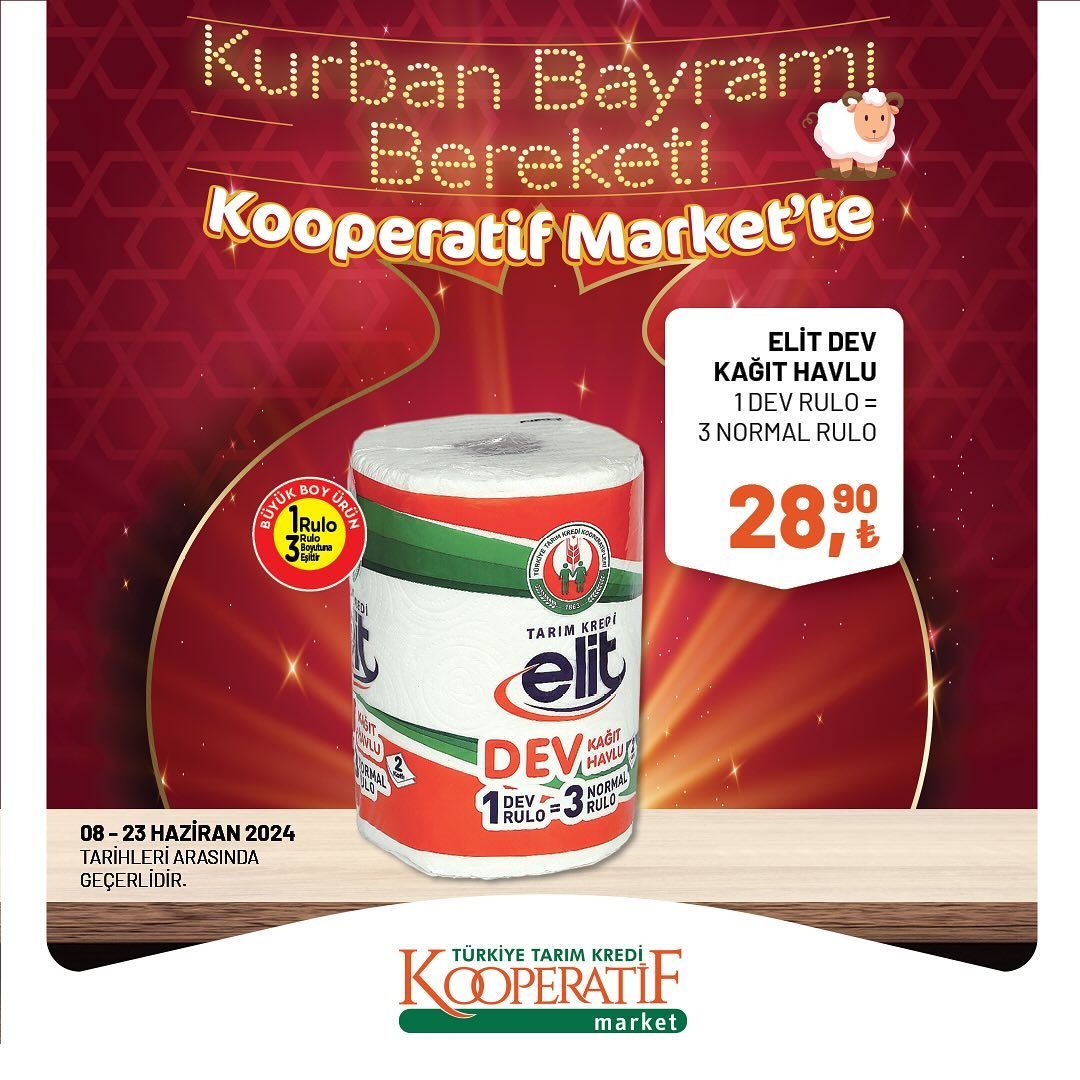 Tarım Kredi Market'ten bayram indirimi! 85