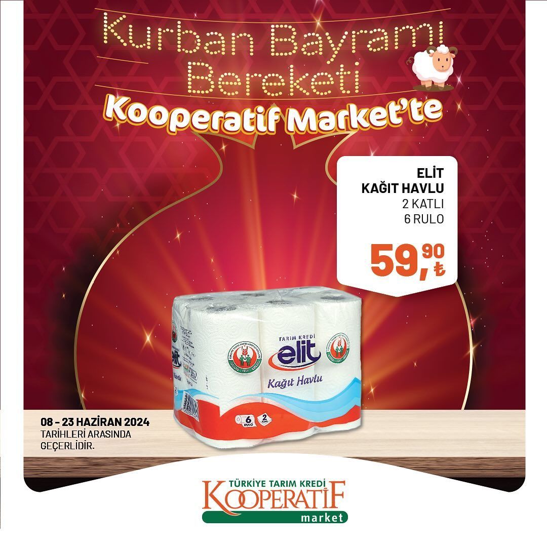 Tarım Kredi Market'ten bayram indirimi! 84