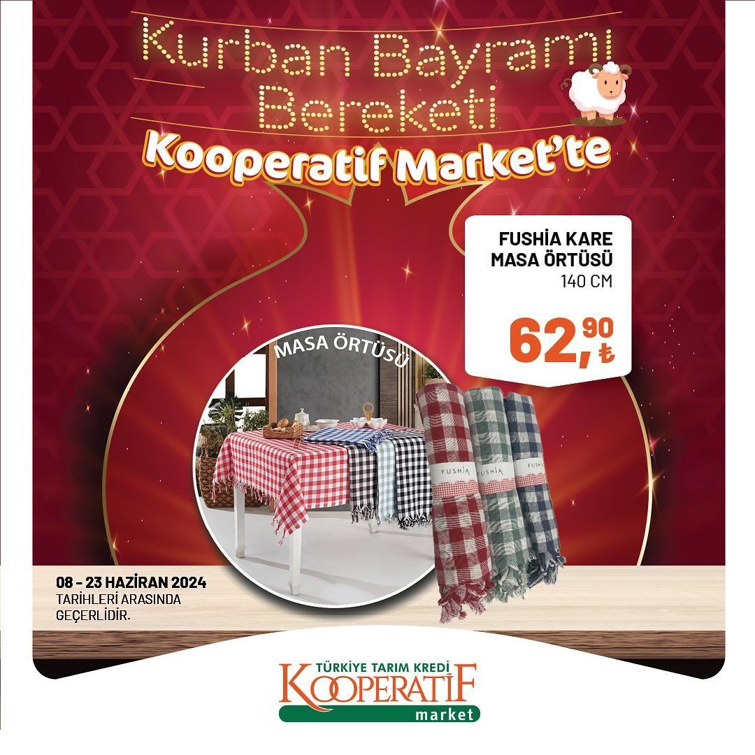 Tarım Kredi Market'ten bayram indirimi! 108