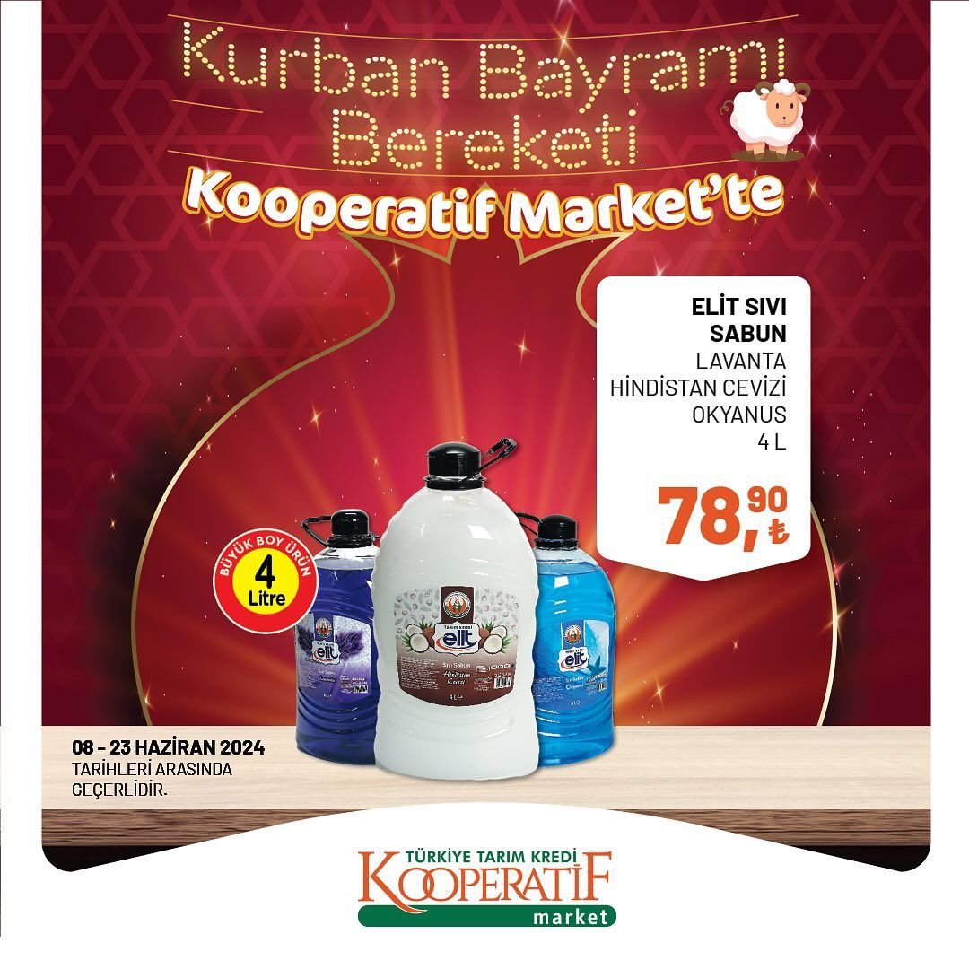 Tarım Kredi Market'ten bayram indirimi! 82