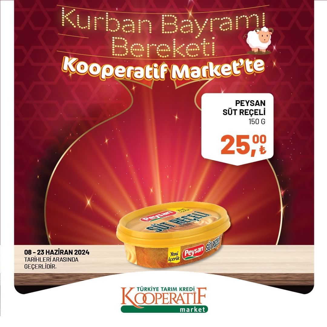 Tarım Kredi Market'ten bayram indirimi! 14