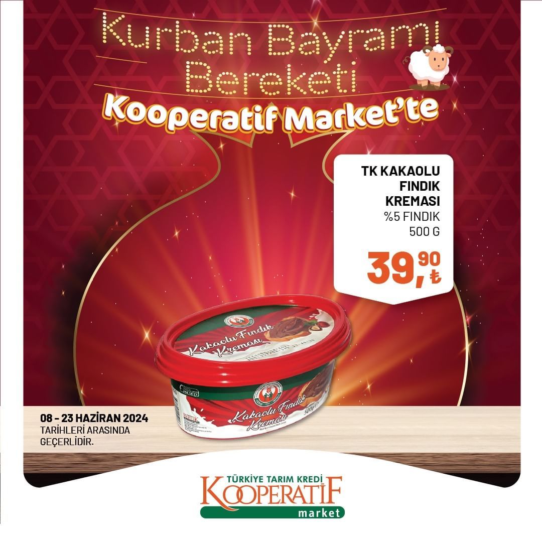 Tarım Kredi Market'ten bayram indirimi! 15