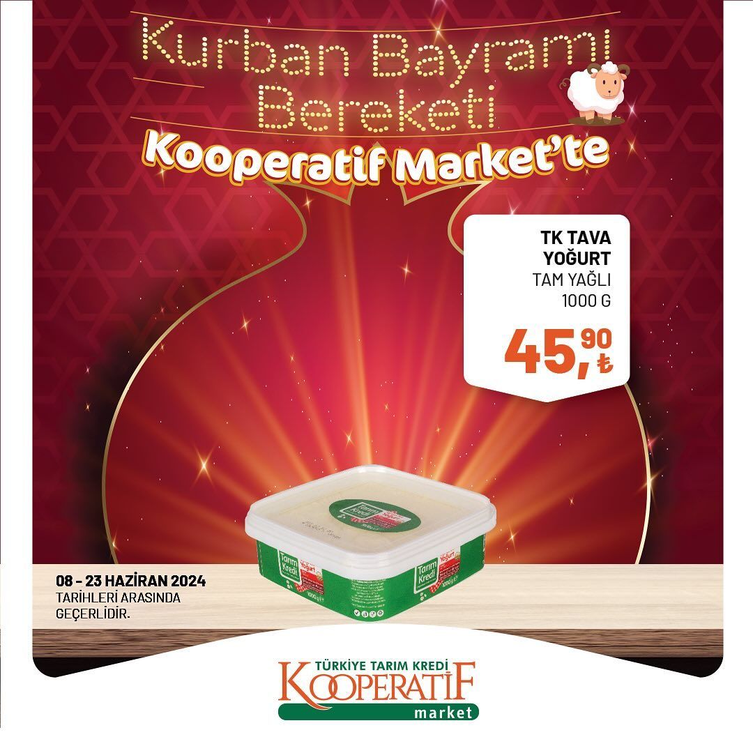 Tarım Kredi Market'ten bayram indirimi! 21