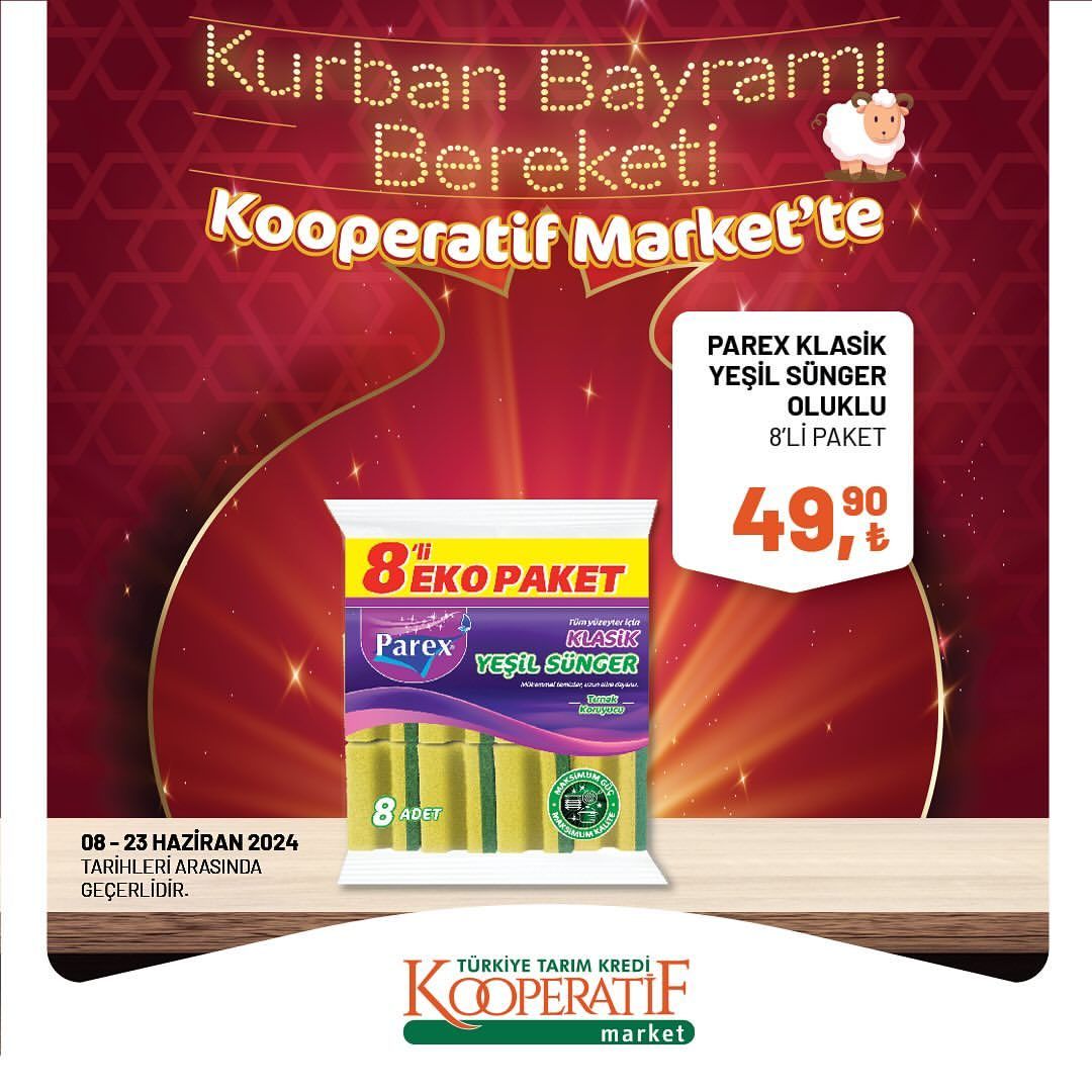 Tarım Kredi Market'ten bayram indirimi! 92